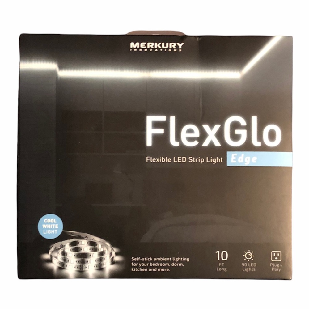 MERKURY FlexGlow Edge 10 ft White LED Strip Light
